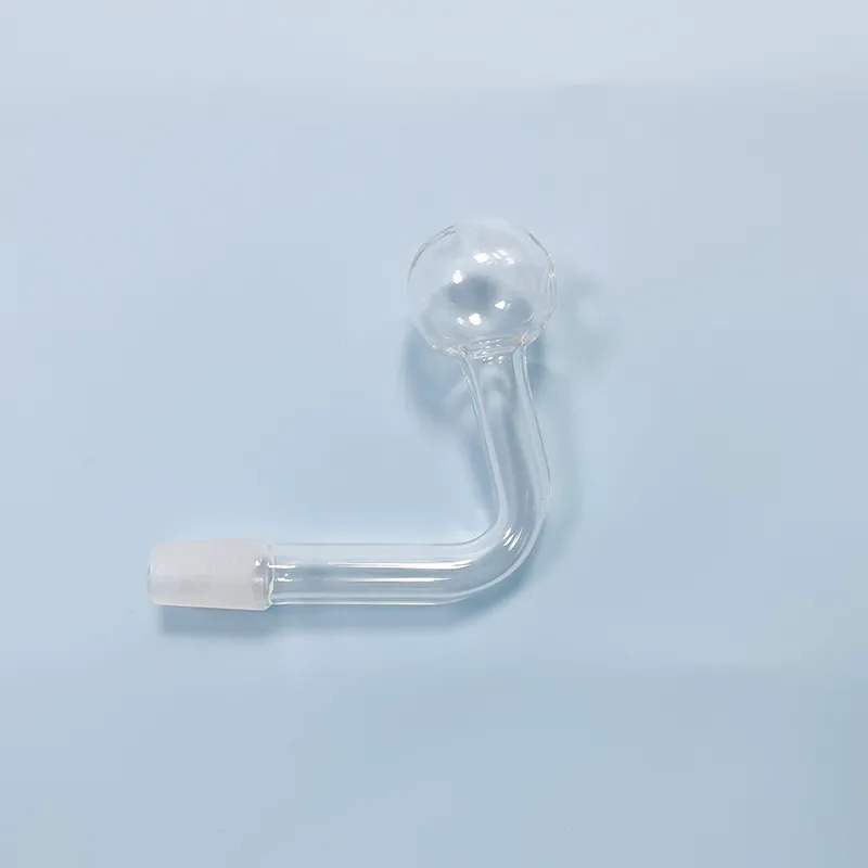 Wholesale Pyrex Glass Smoking Oil Burner Pipes Smoke Straight Tube Pipe Water Hand Nail Tips