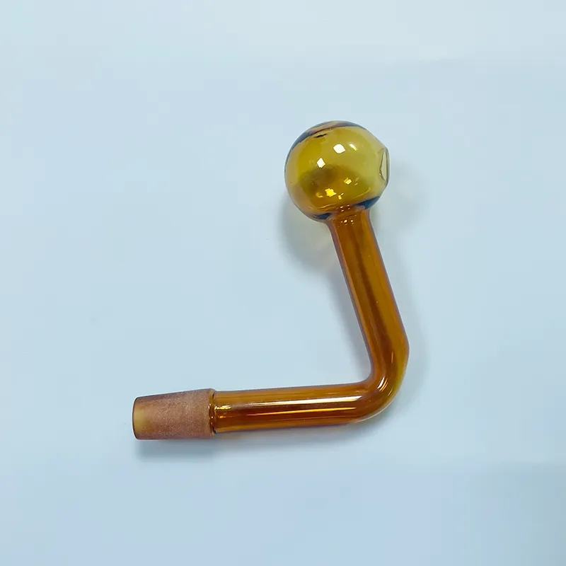Wholesale Pyrex Glass Smoking Oil Burner Pipes Smoke Straight Tube Pipe Water Hand Nail Tips