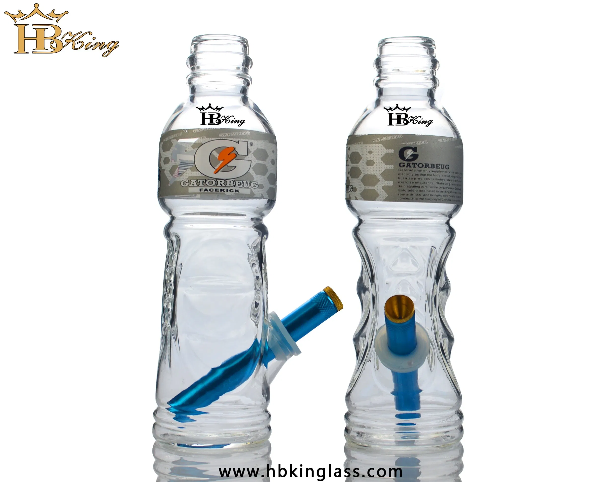 High-Tech Glassworks Rolling Cola Bottle Water Pipe Oil Rig