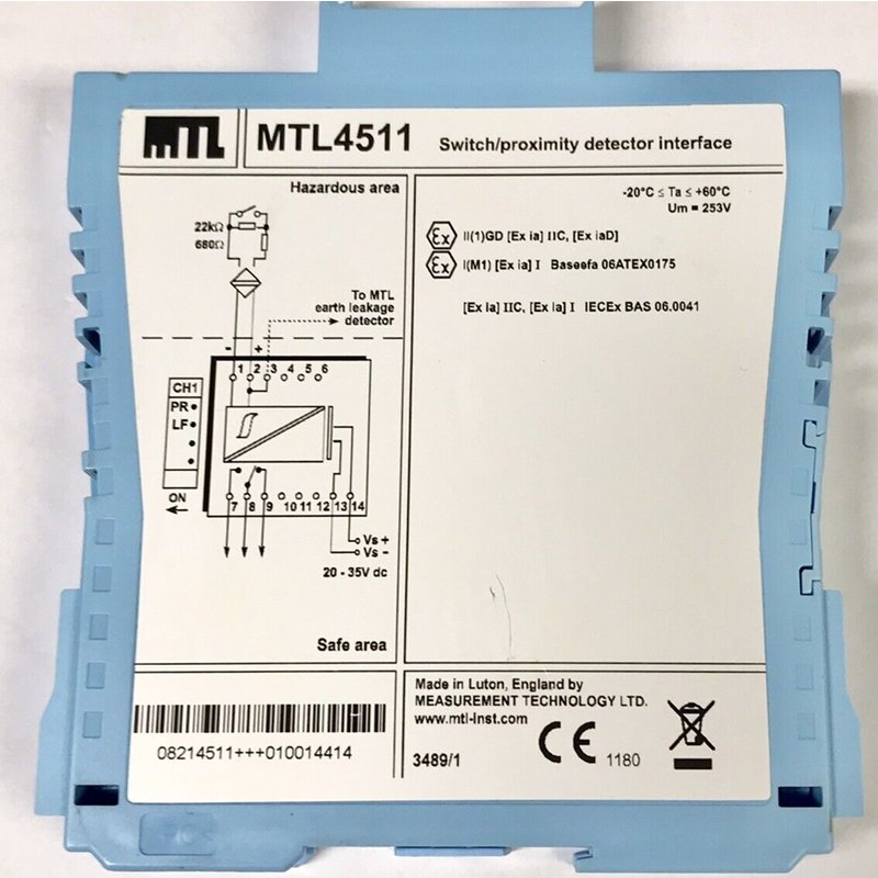 Original Mtl Isolation Safety Barrier Mtl4511c