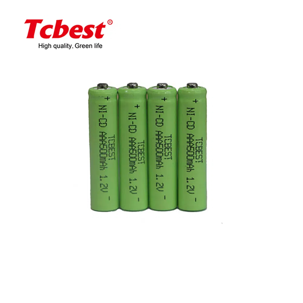 Factory Directly 1.2V AA AAA C D 9V Ni-CD 1000mAh Rechargeable Battery for Electric Toy, Remote Control, Car LED Lamp, LED Light