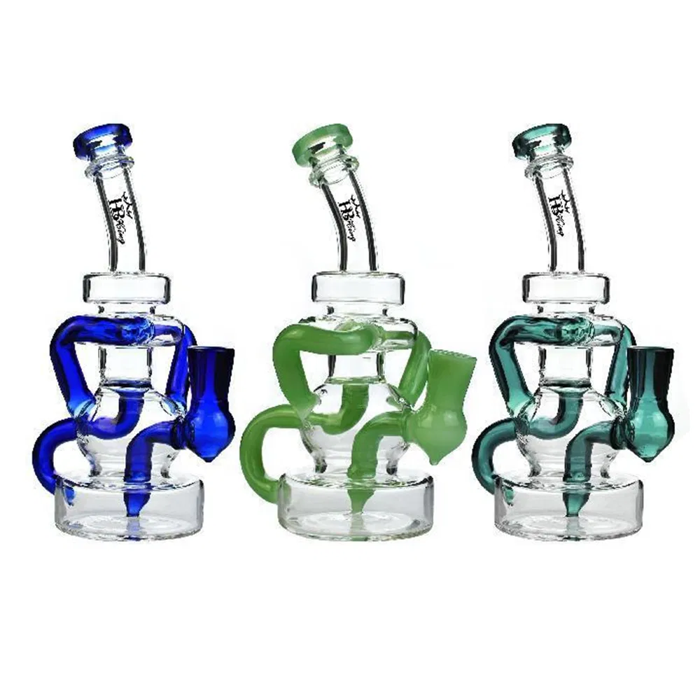 Microscope Surround Tube Recycler Hitman Glass Water Smoking Pipe