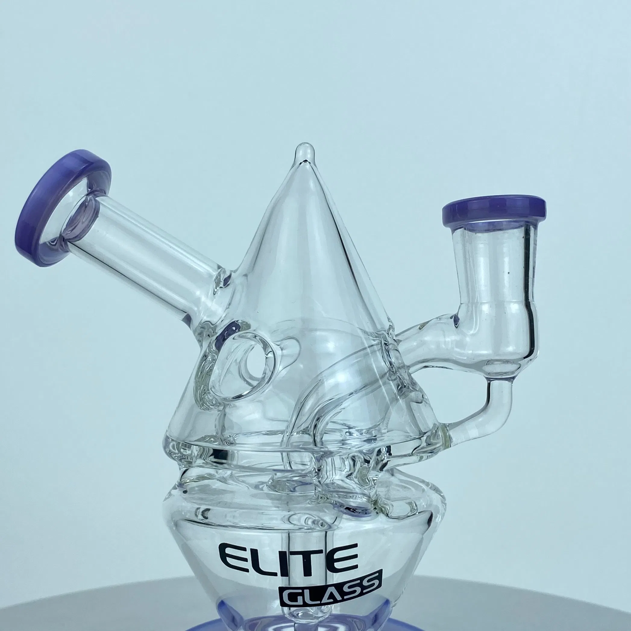 Combine Shower Percolator Recycler Glass Water Pipe