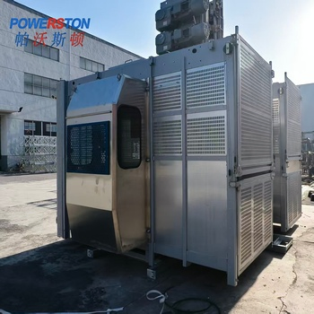Large Capacity Frequency Conversion Cargo Lift Sc200 Building Hoist