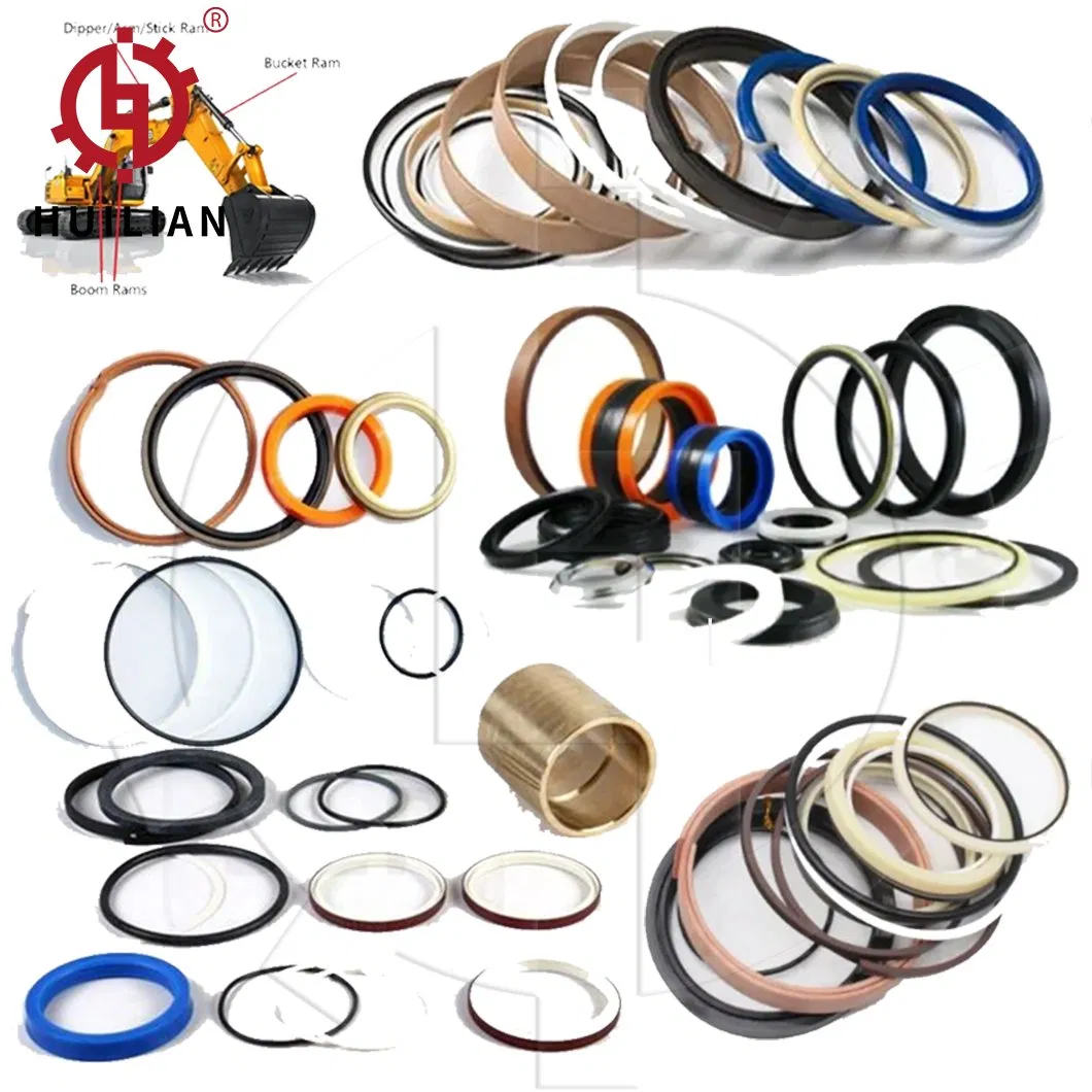 Volv-O L60f L70f L60e L70e L90f L90e L120f L120e Wheel Loader Lift Cylinder Seal Kit for 15162235 11709998 11709829 11708825 Repair Kit