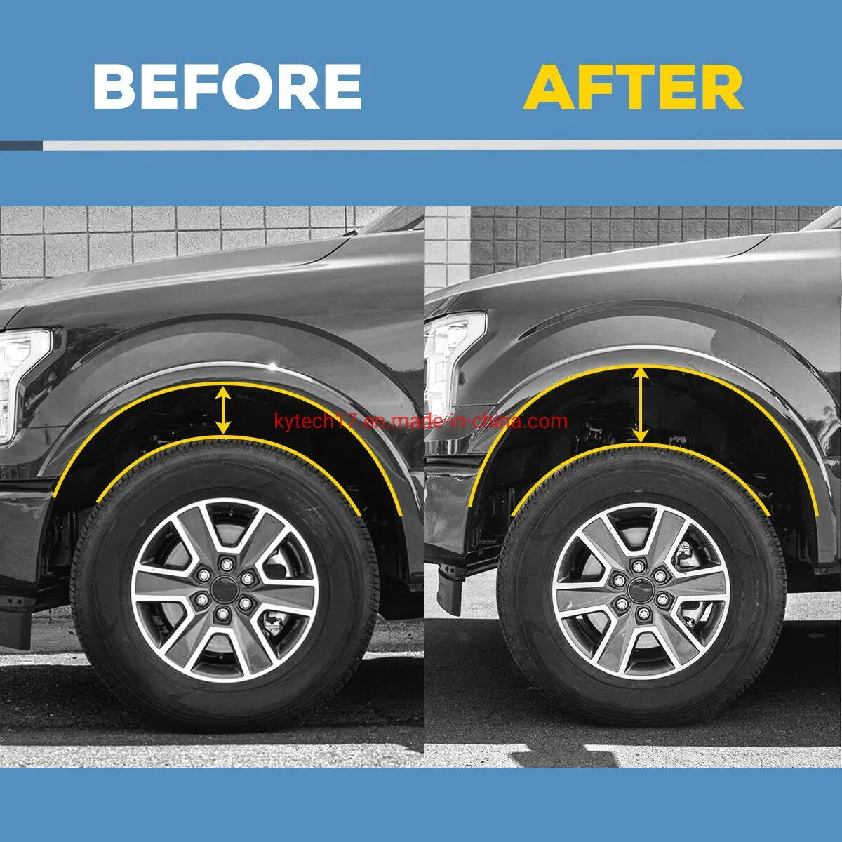 3 in Front and 2 in Rear Leveling Lift Kit for Chevy Silverado Sierra Gmc Offroad