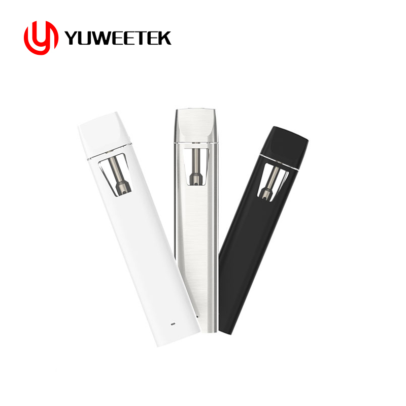 High Quality D014 Empty 1ml 2ml Disposable Vape Pen Dual Airflow Anti Clogging for Thick Oil