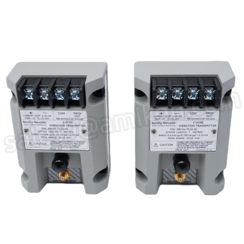 Bently Nevada 990-04-70-02-00 990-04-XX-01-05 990-04-XX-01-00 990-05-XX-01-CN 990-05-XX-03-CN 990-08-XX-01-00 Vibration Transmitter