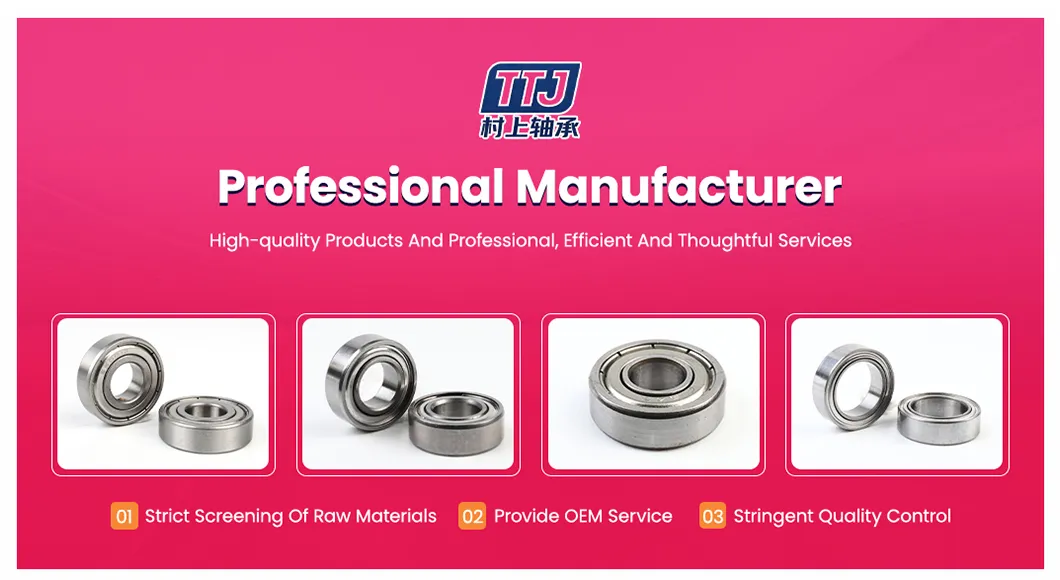 Standard Metric Series Deep Groove Ball Bearing
