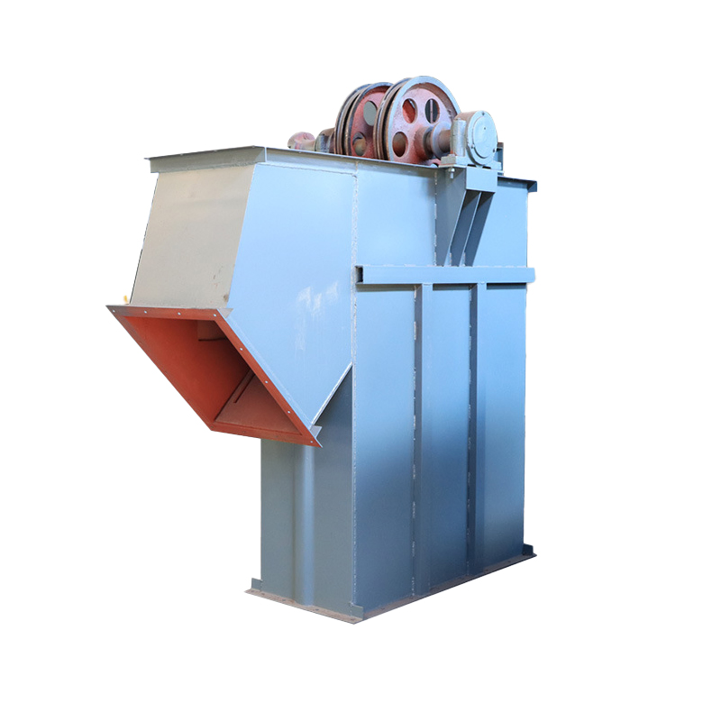 Industrial-Grade Carbon Steel Bucket Elevator for Food Handling