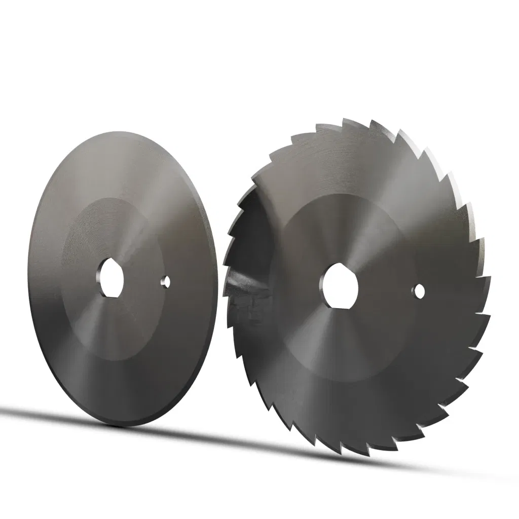 Manufacturer Customized Food Industrial Machine Scallop Edge Slicing Knife of 440 Stainless Steel Circular Commercial Vegetable Cutter Blades of Tool Accessorie