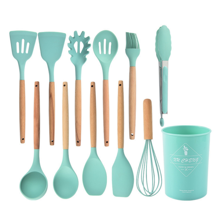Kitchenware Gadgets Tools Silicone Nonstick Spatula Silicon Baking Kitchen Utensil Sets