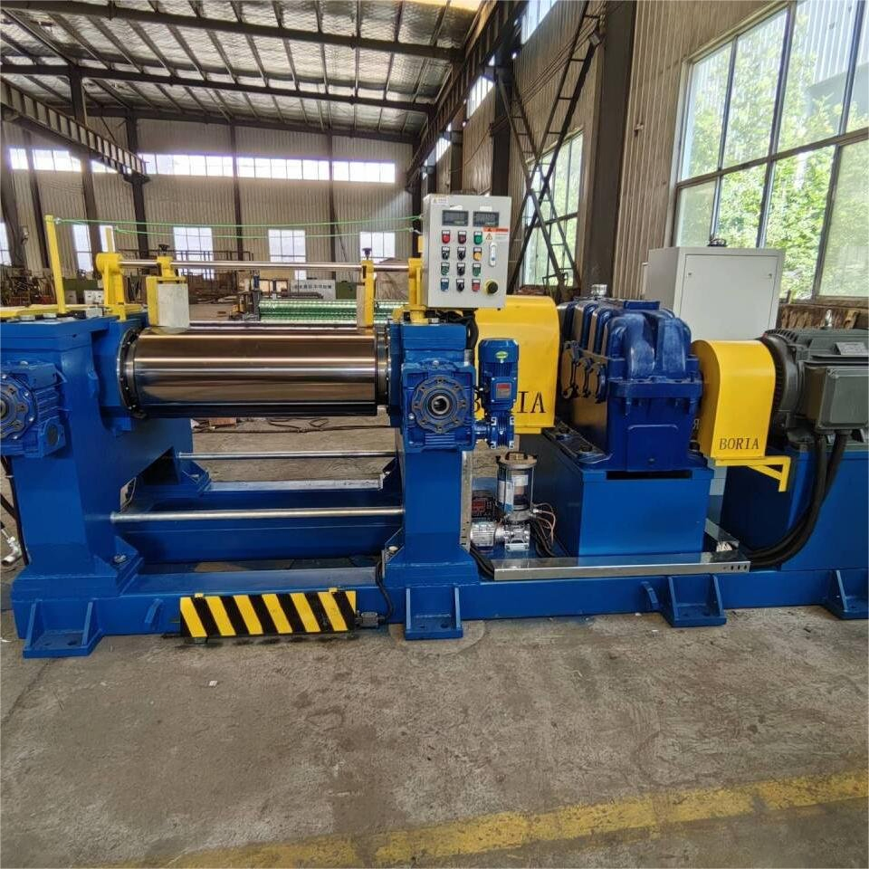 16-18 Inches Bearing Banbury Rubber Two Roll Open Mill Mixer Mixing Machine/Rubber Compound Production Line Machine