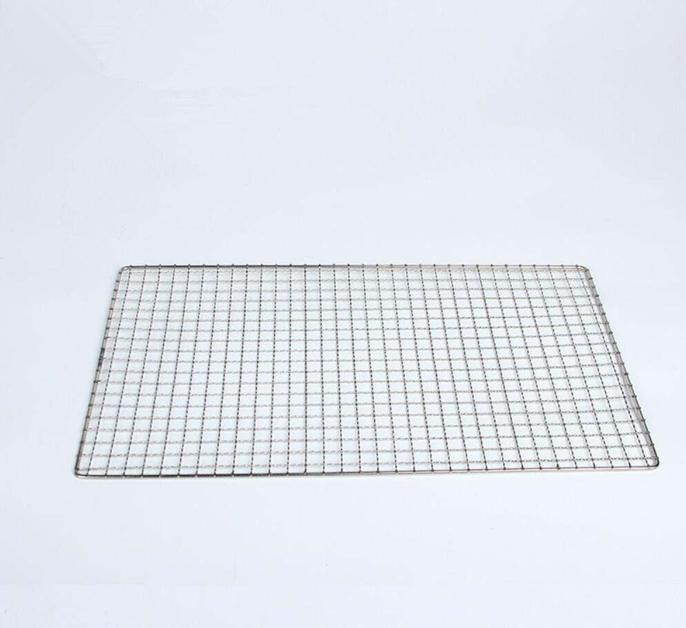 Reusable Outdoor Cooking BBQ Accessories 304 Stainless Steel BBQ Mesh