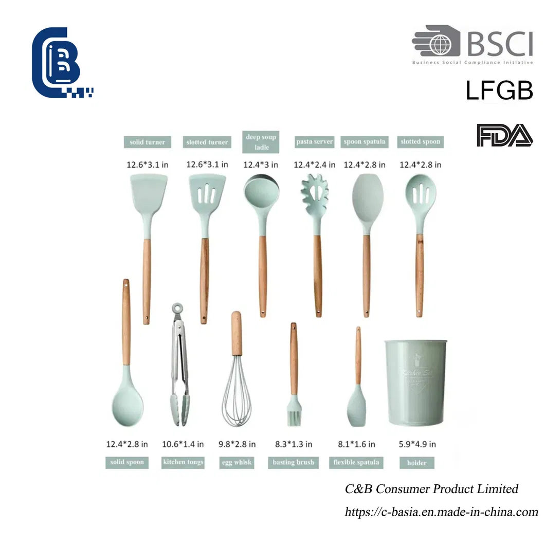 Durable Wooden Handles Utensils