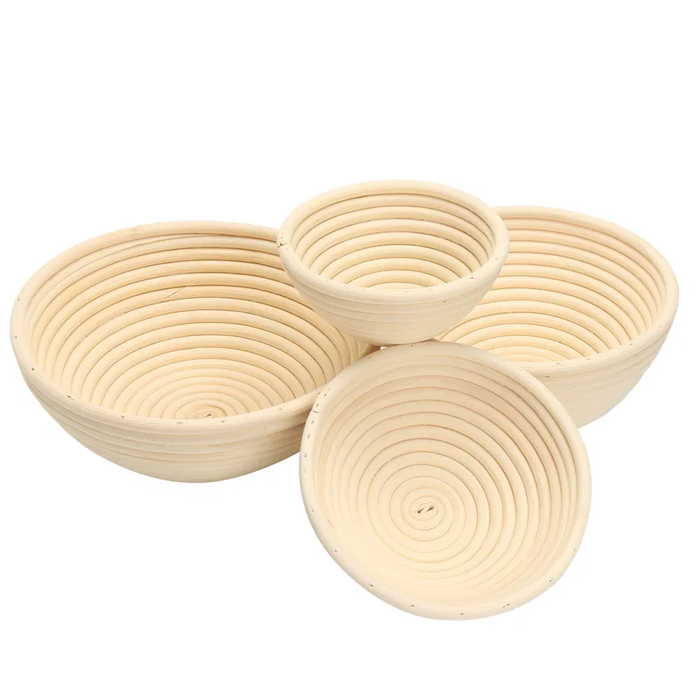 Bread Proofing Basket Hot Selling 9 Inch Banneton Proofing Basket Handmade Bread Baking Tools