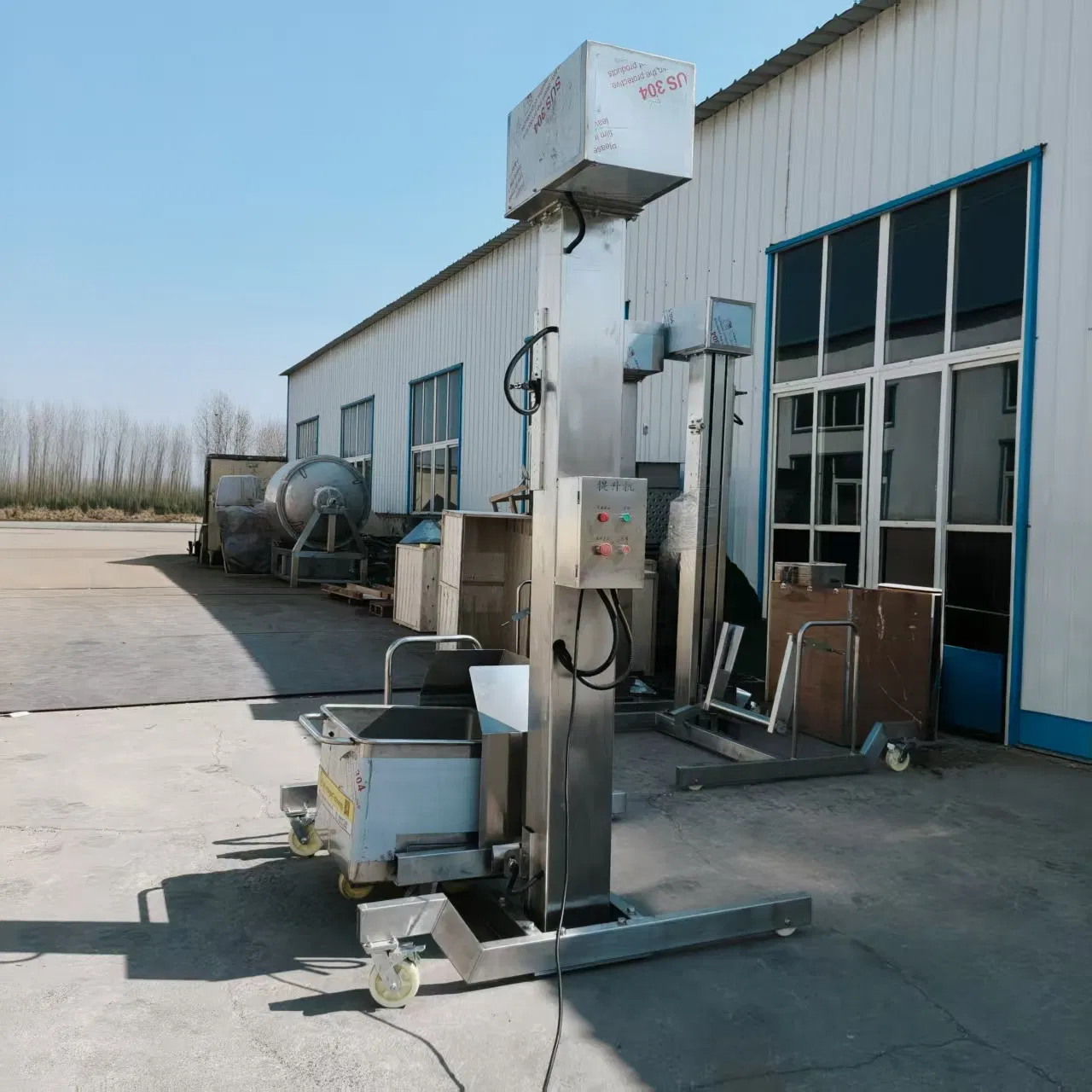 Automatic Stainless Steel Vertical Bucket Elevator Conveyor for Grain Powder Pellet Food Material Handling Lifting Machine