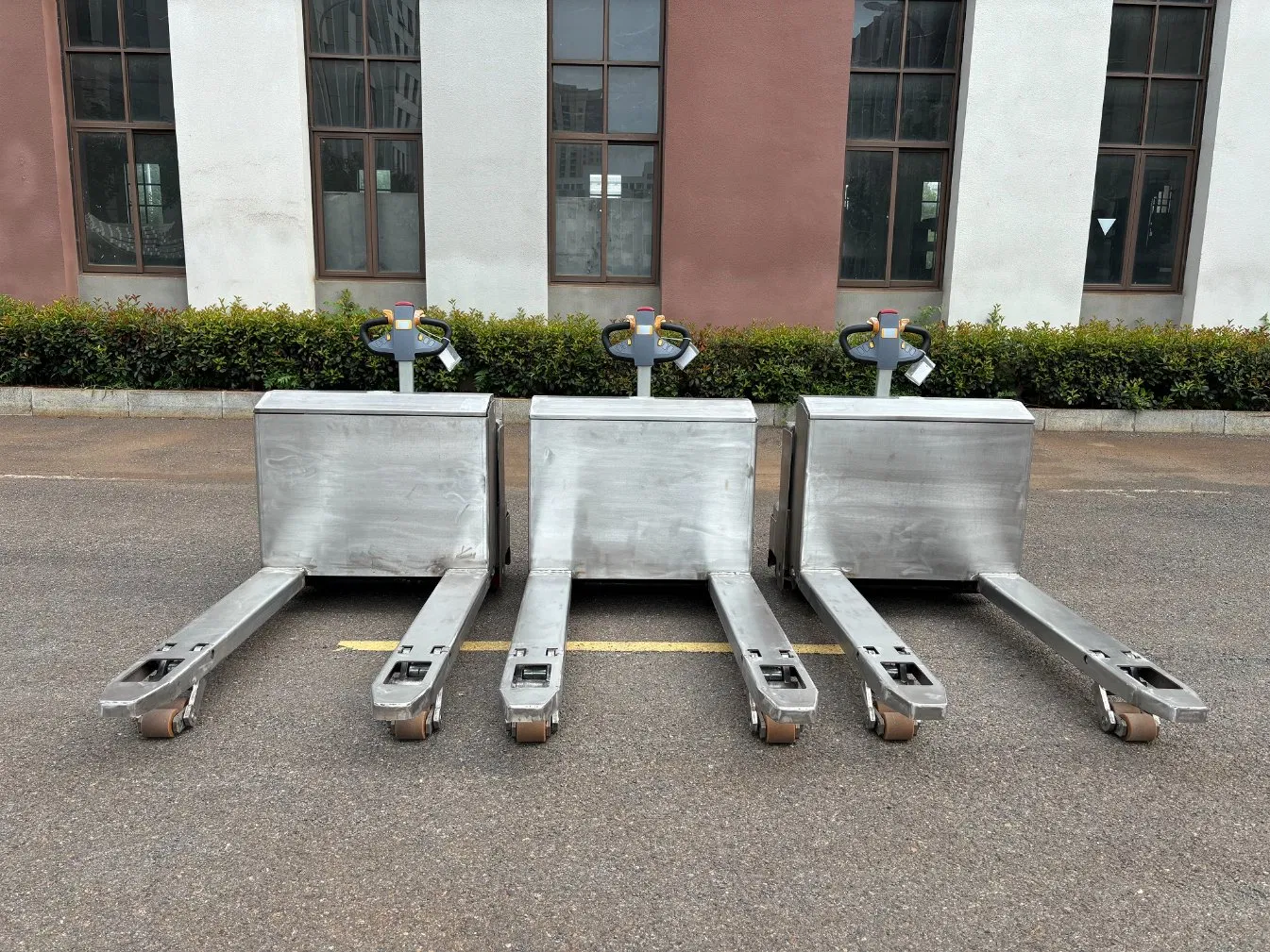 Stainless Steel Electric Pallet Truck for Food Handling
