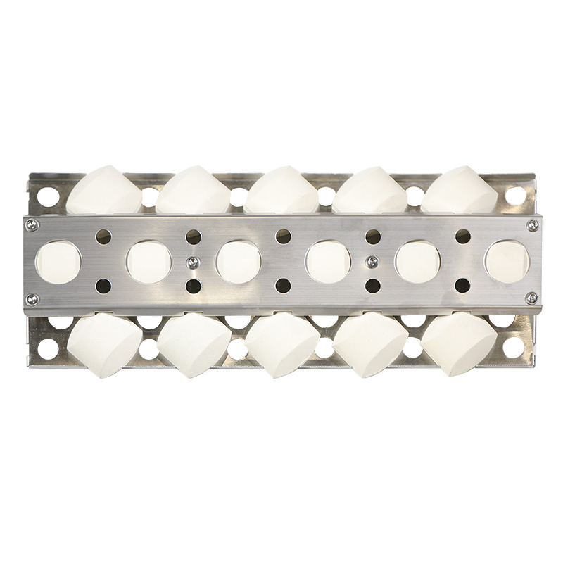 Outdoor Kitchen Barbecue BBQ Gas Grill Accessory Corrosion-Resistant Stainless Steel 304 Flame Tamers with Ceramic Briquettes