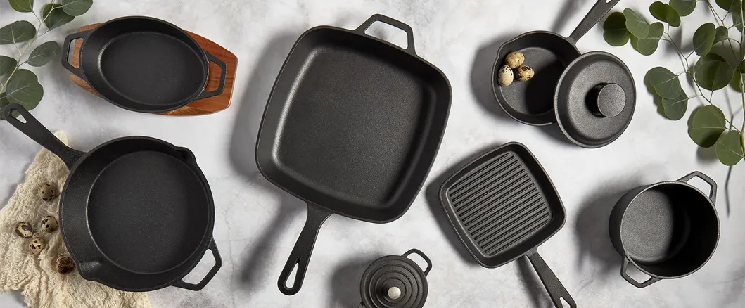 Cast Iron Cookware Set