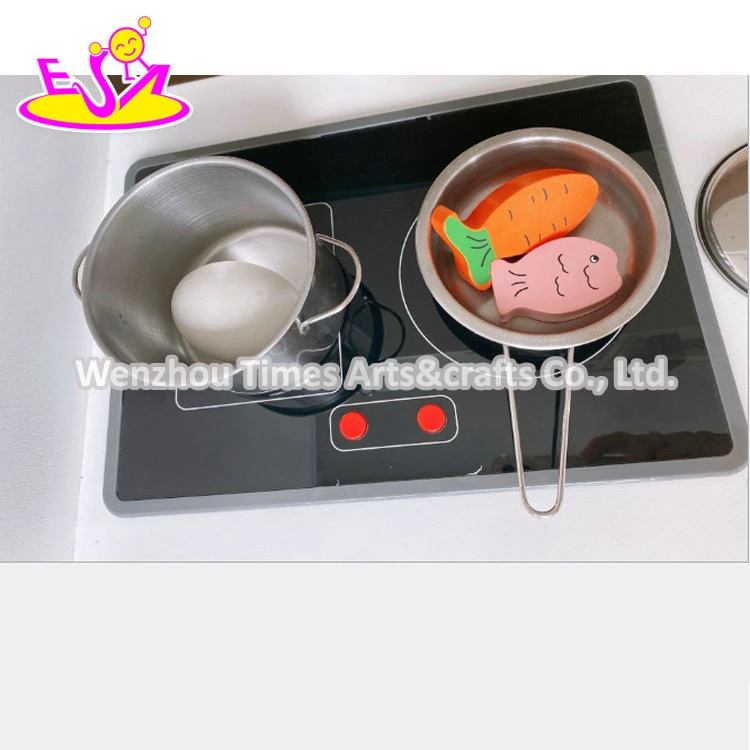 2021 New Multifunctional Modern Wooden Kindergarten Kitchen Toy for Children W10c616