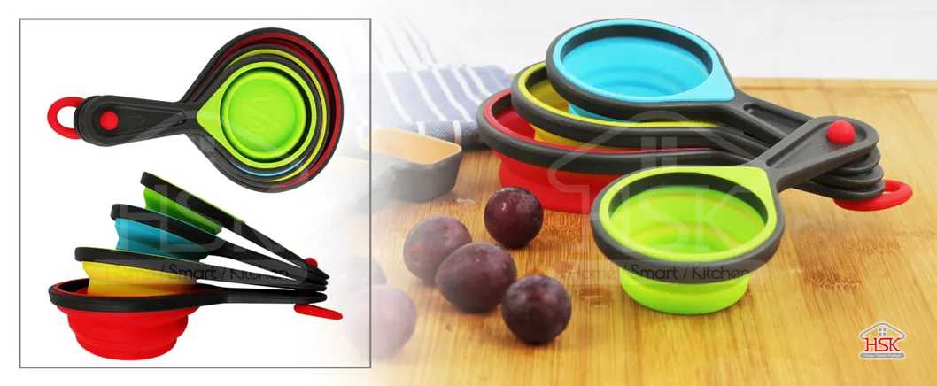 Silicone Cookware Measuring Cup Banner
