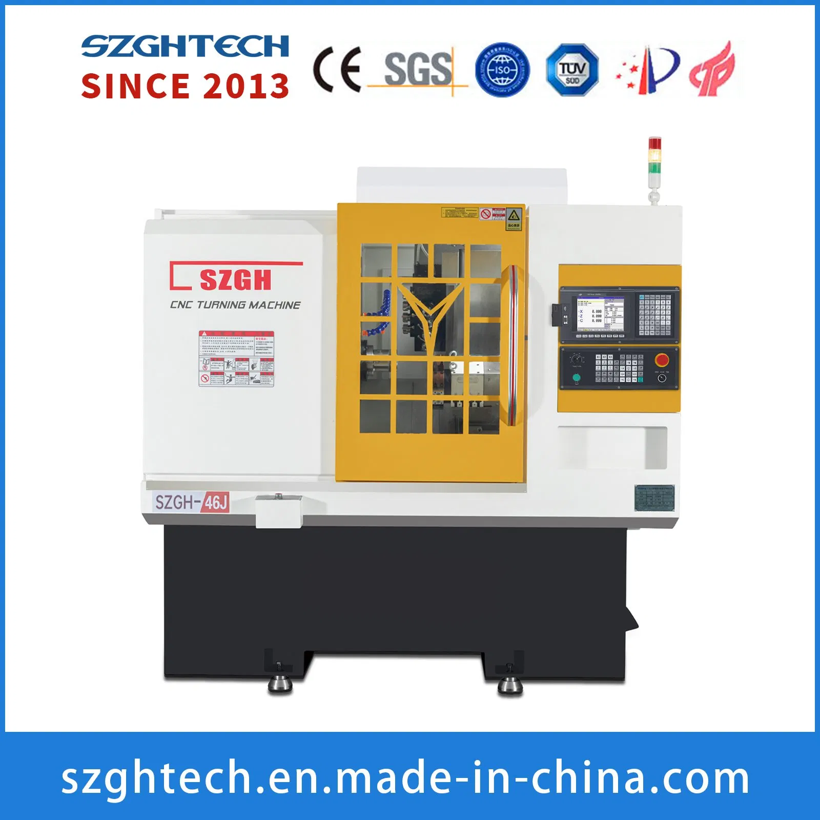 Szgh-46 CNC Precision Turn-Mill Machining System