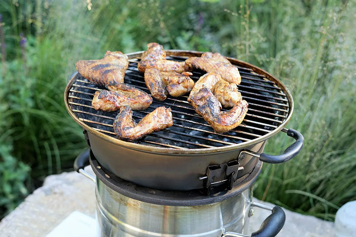 Cast-Iron Grill Plate Lightweight BBQ Set Stove Accessory for Party