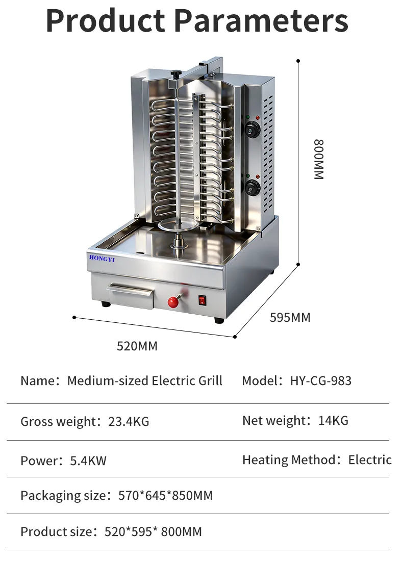 Kebab Grill Detail 5