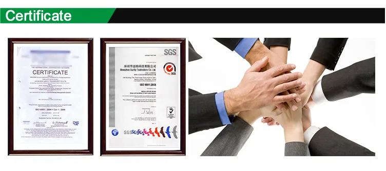 Certifications