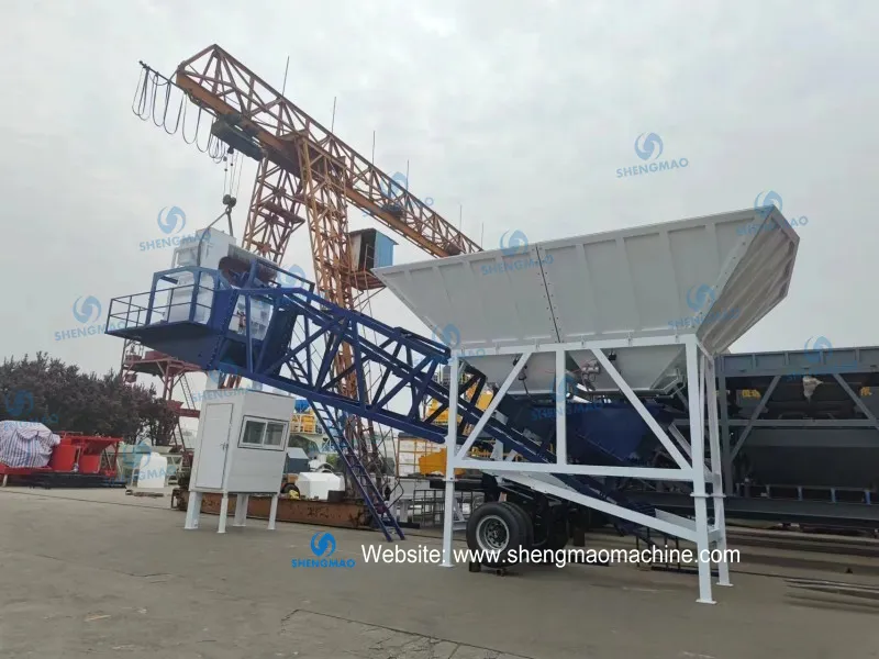 Mobile Concrete Batching Plant 1