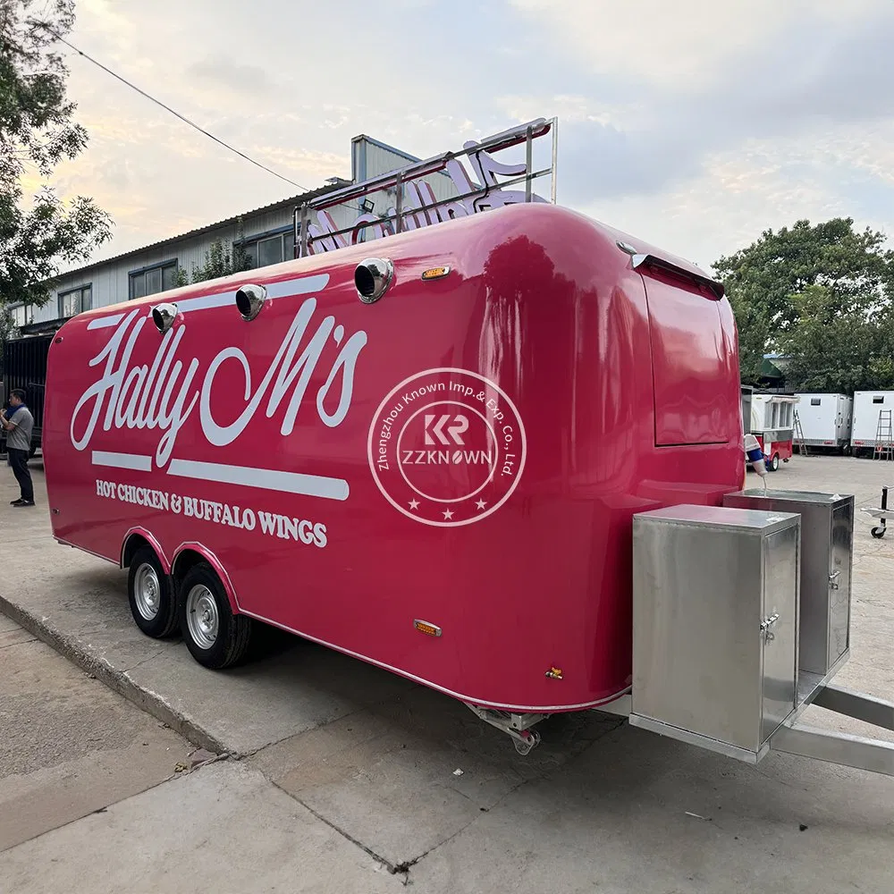 Multi Functional Catering Cart Stainless Steel Catering Trailer Concession Stand Trailer Mobile Kitchen