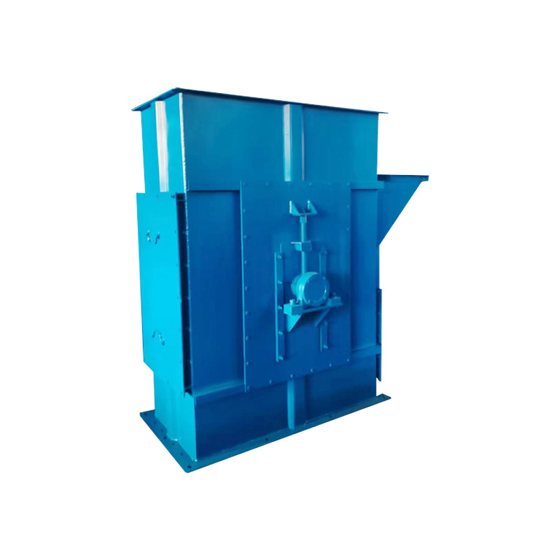 Industrial-Grade Carbon Steel Bucket Elevator for Food Handling