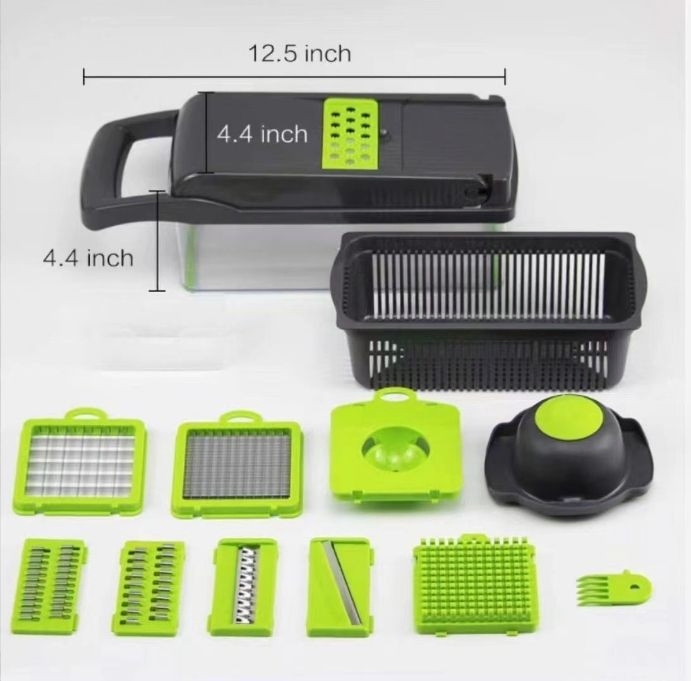 G-3 Kitchen Gadgets Hand Held Quick Manual Multifunctional Vegetable Cutter