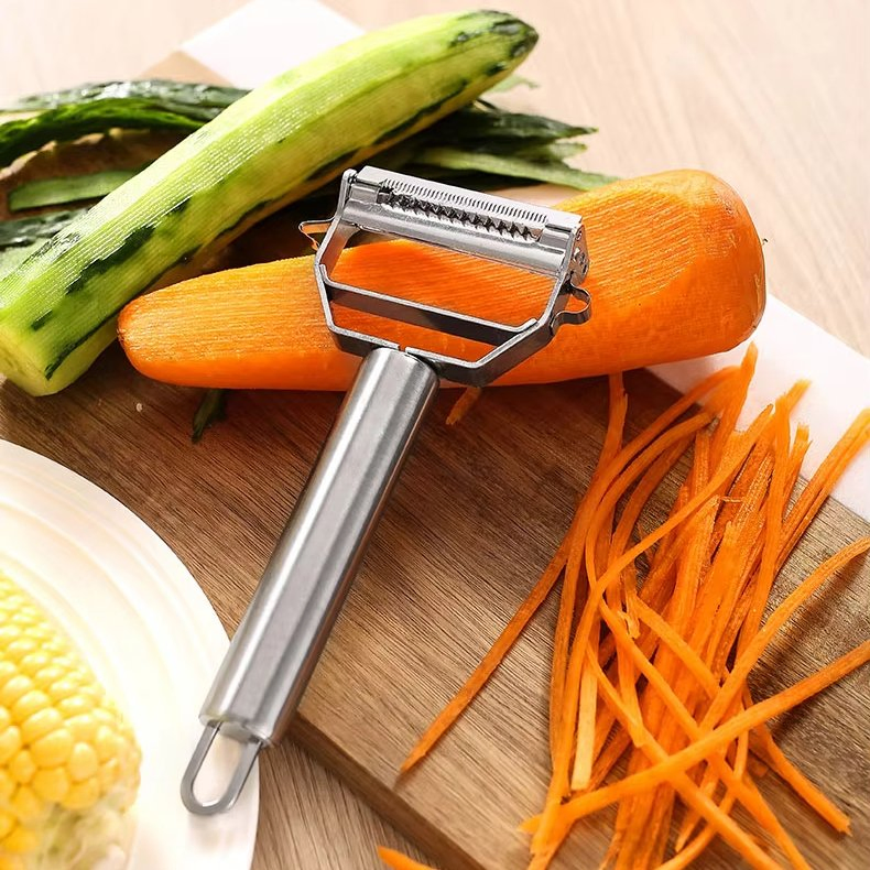 Cheap Kitchen Gadget Vegetablepeeler Potato Skin Remover Paring Knife Stainless Steel Fruit Vegetable Peeler