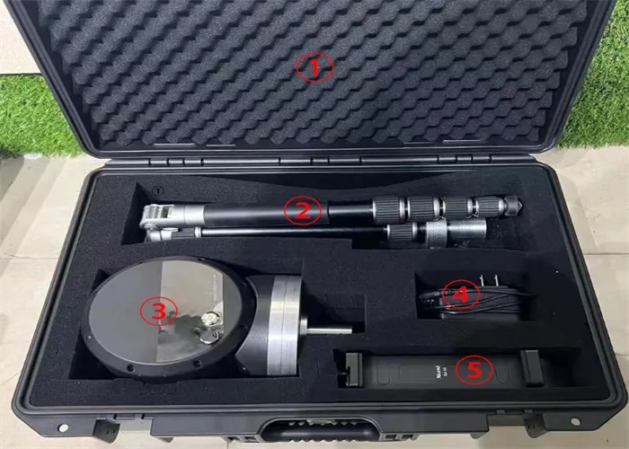 Hardshell toolbox and tripod