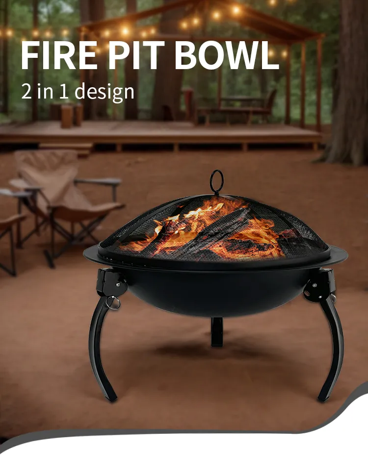 Outdoor Charcoal BBQ Grill