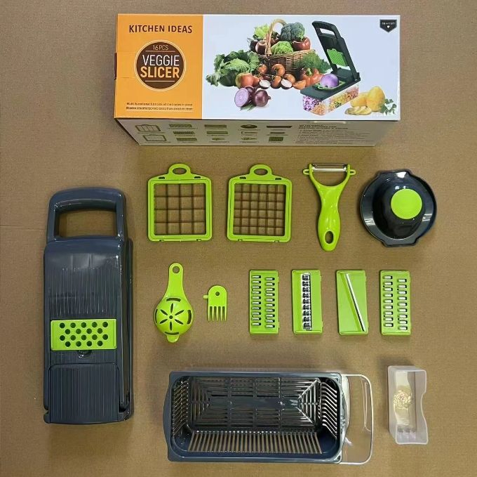 G-3 Kitchen Gadgets Hand Held Quick Manual Multifunctional Vegetable Cutter