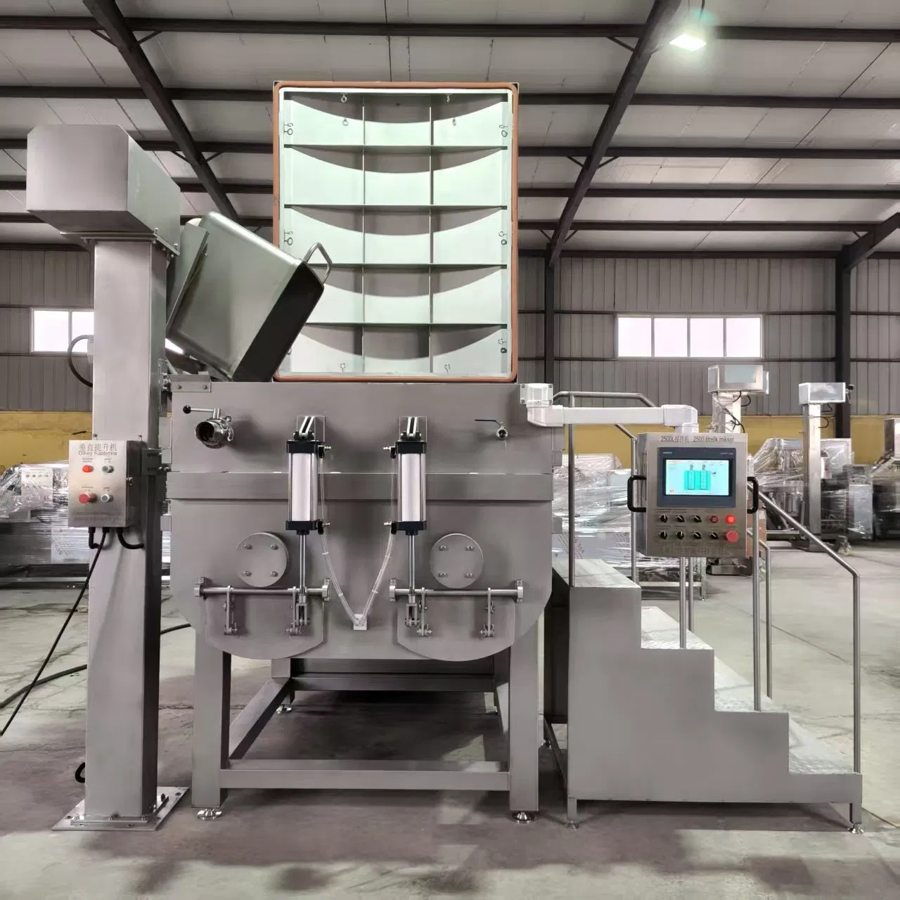 Industrial Automatic Vertical Bucket Elevator Conveyor SUS304 Food Grade Lifting Machine for Grain Powder Pellet Handling