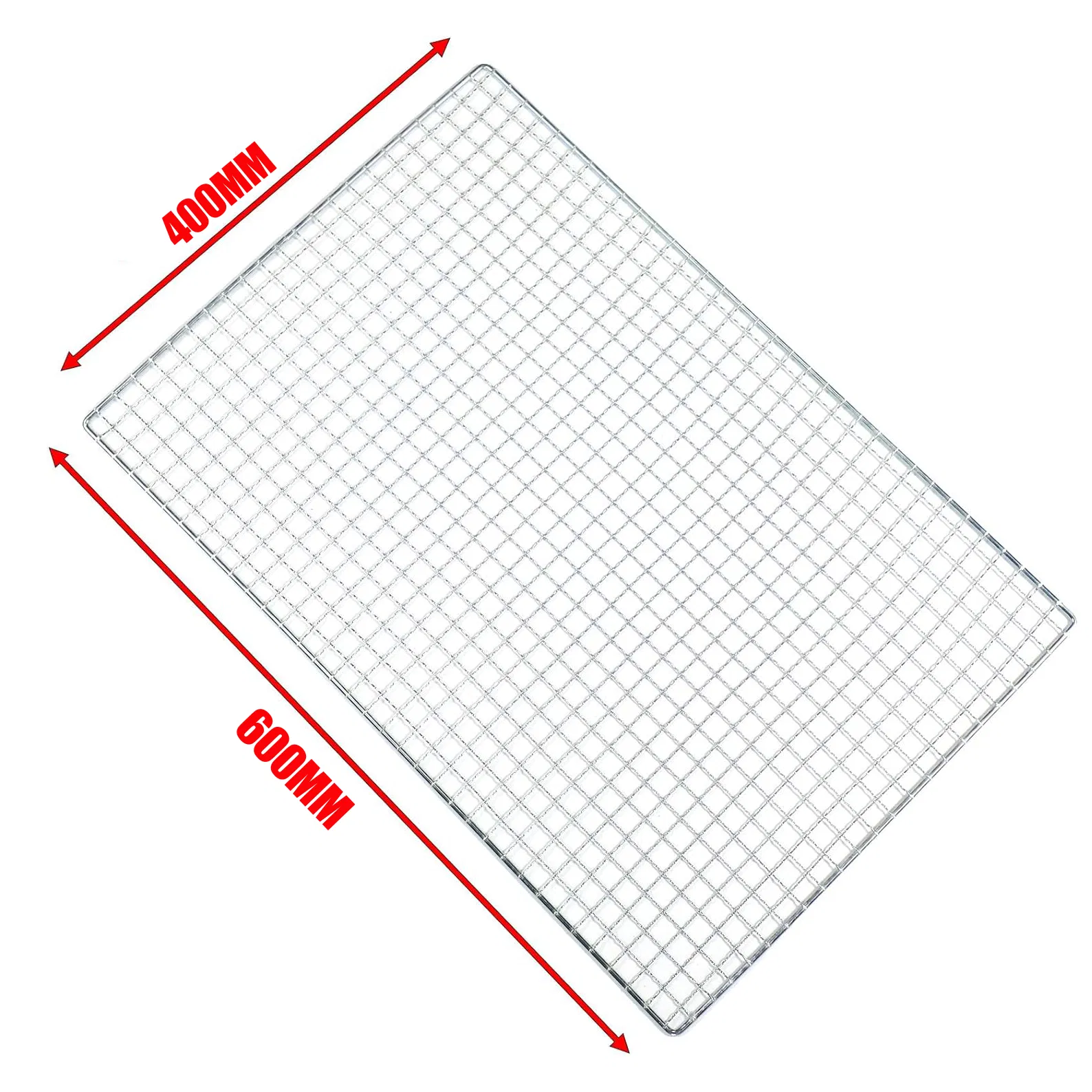 Outdoor BBQ Grill Accessories Baking Mesh Mats Stainless Steel Roasting Wire