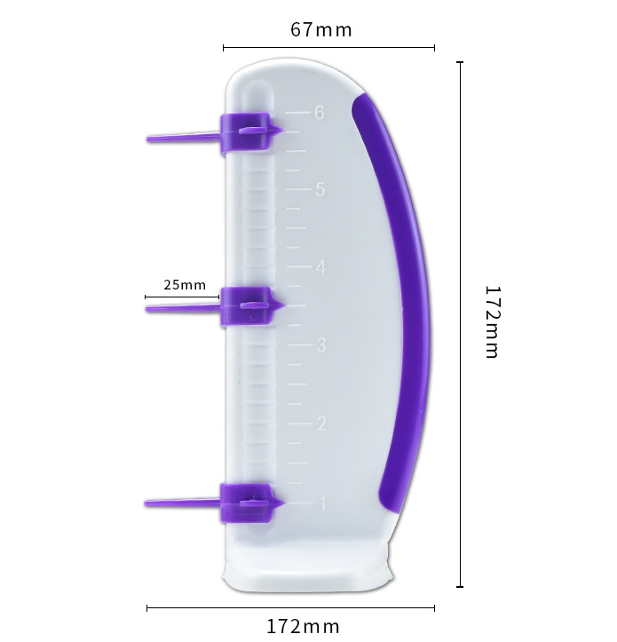 Cake Measuring Marker Cake Scraper Smoother Decorating Tools Cake Leveler Draw Balance Ruler