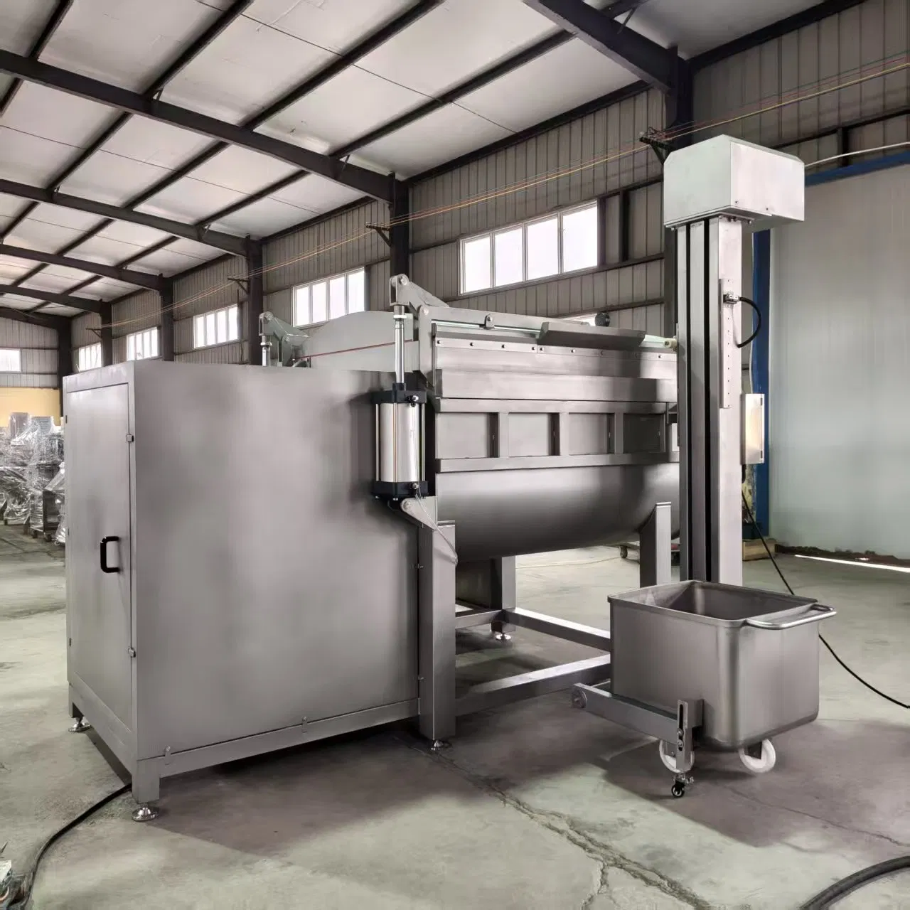 Automatic Stainless Steel Vertical Bucket Elevator Conveyor for Grain Powder Pellet Food Material Handling Lifting Machine