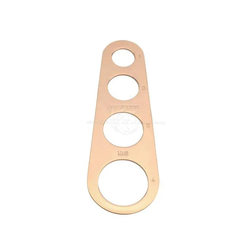 4 Serving Component Control Cooking Tools Pasta Spaghetti Measure Tool Rose Gold Metal Stainless Steel Spaghetti Measure Tool