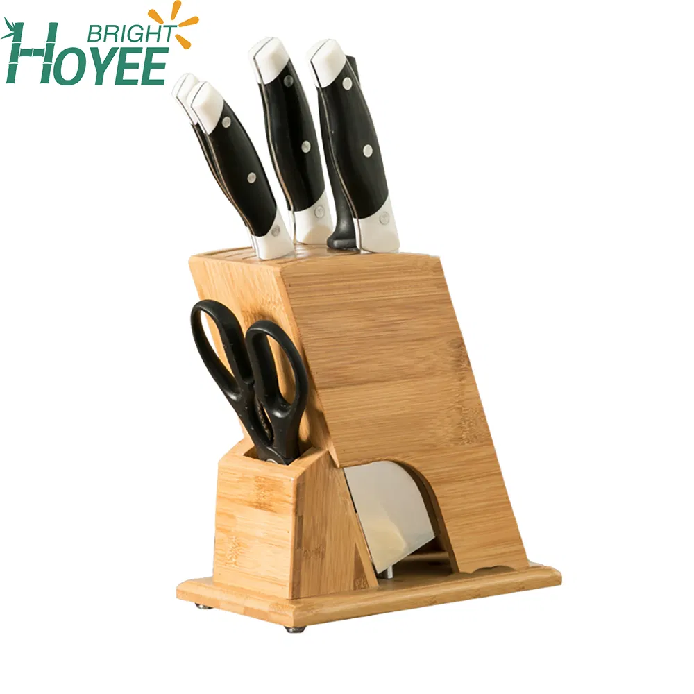 Knife Set Storage Bamboo