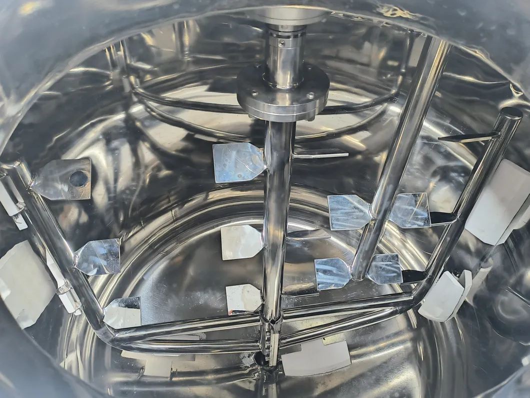 Liquid Soap Mixing Tank Structure