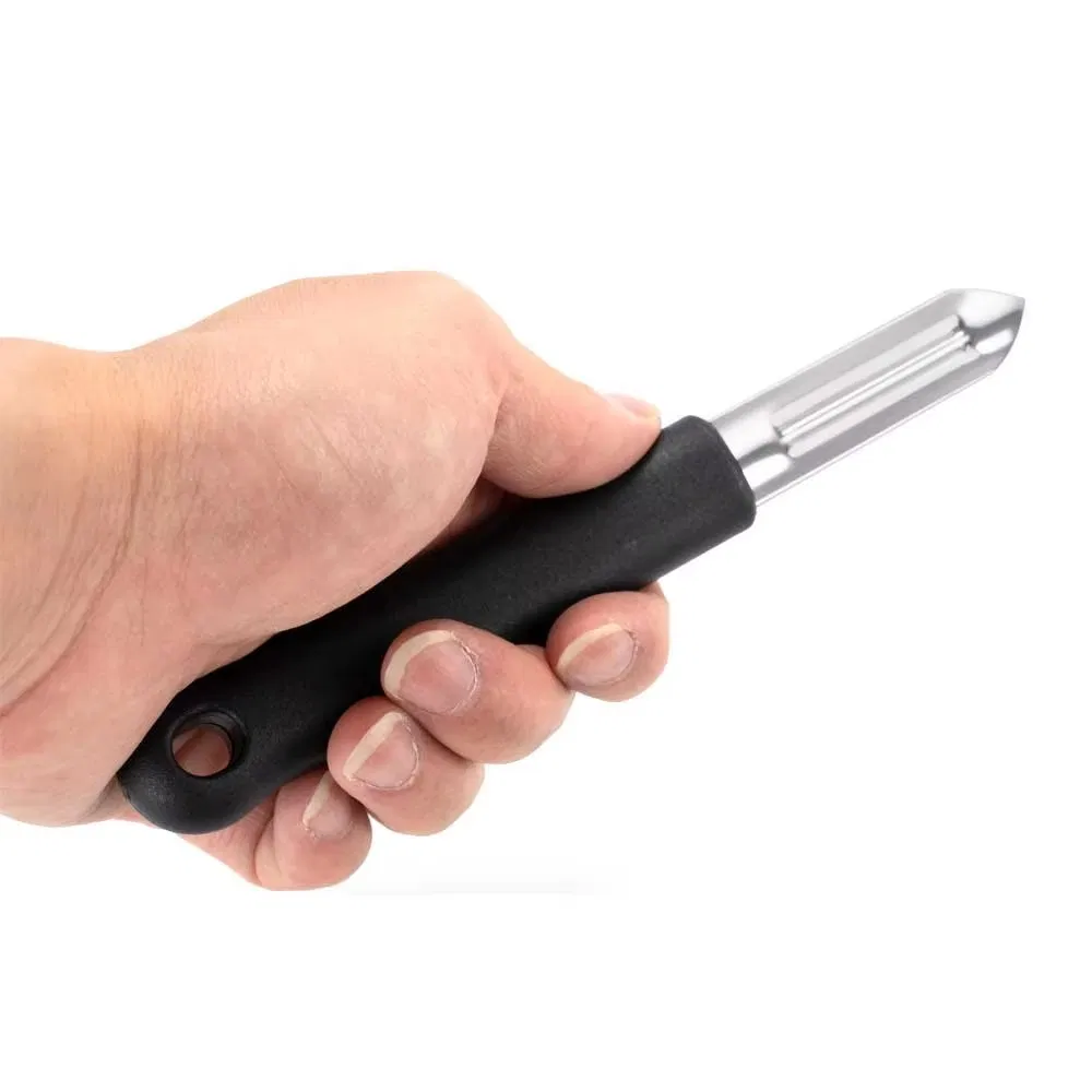 Eagle Kitchen Chef Tools EU Market 6 1/2" Stainless Steel Vegetable Peeler Dish Wash Safe Plastic Handle Potato Peeler