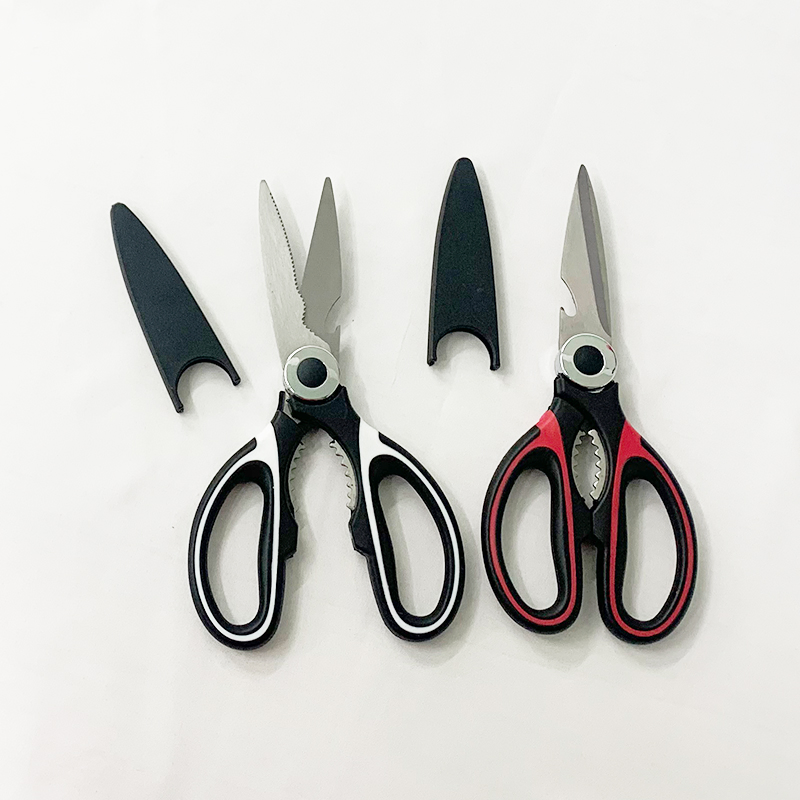 Hot Selling Kitchen Scissors Multi-Function Cutting Shredding Multipurpose Kitchen Shears with Cover