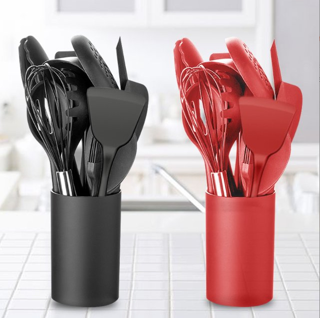Custom Kitchen Silicone Utensils 4-Piece Set Cookware Set