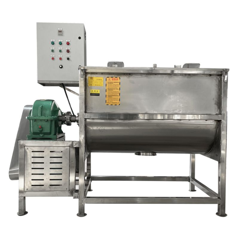Customized Chemical Powder Stainless Steel 300kg Mixing Machine Horizontal Ribbon Mixer