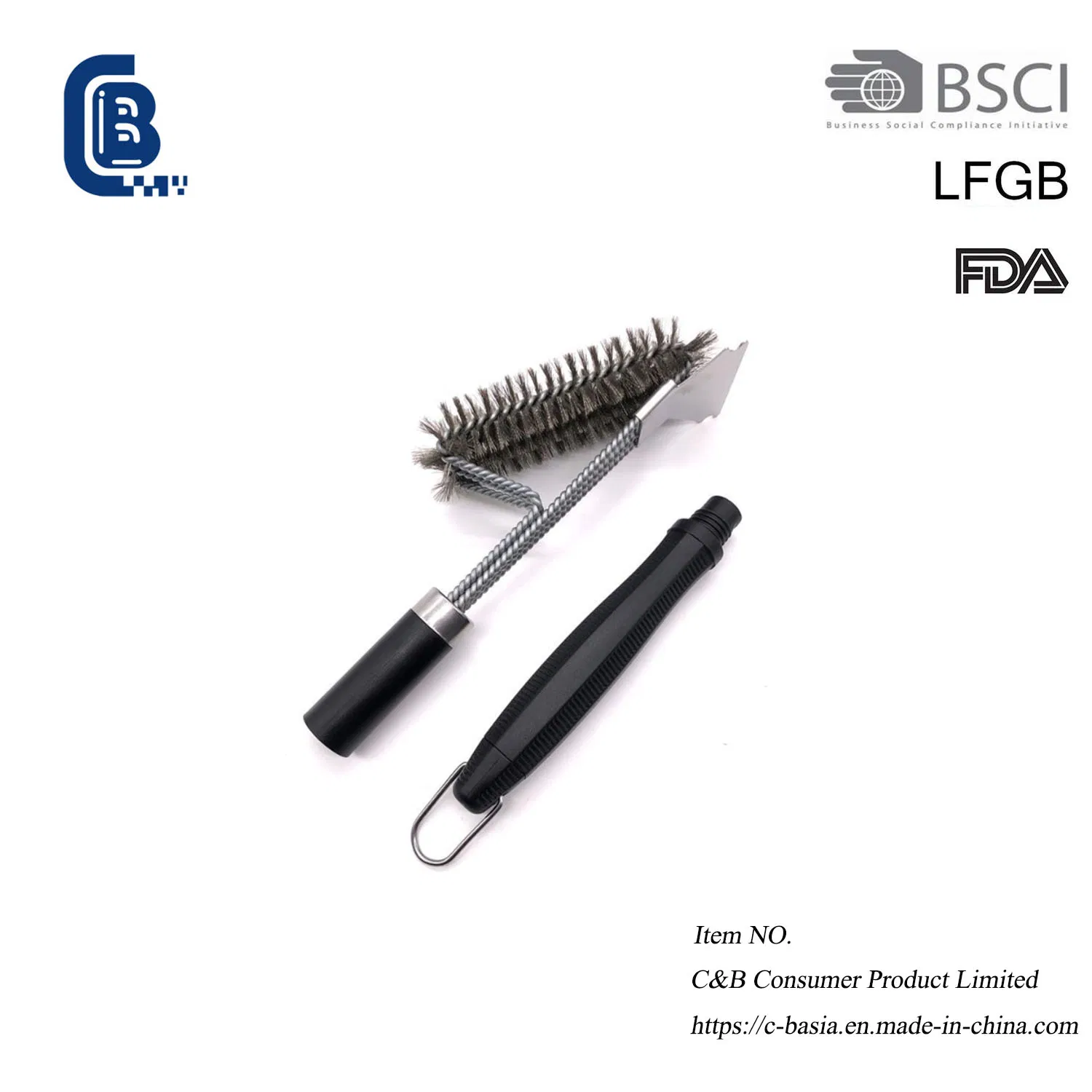Stainless Steel Grill Cleaning Brush, Barbecue Brush, Easy Cleaning Grill Cleaner